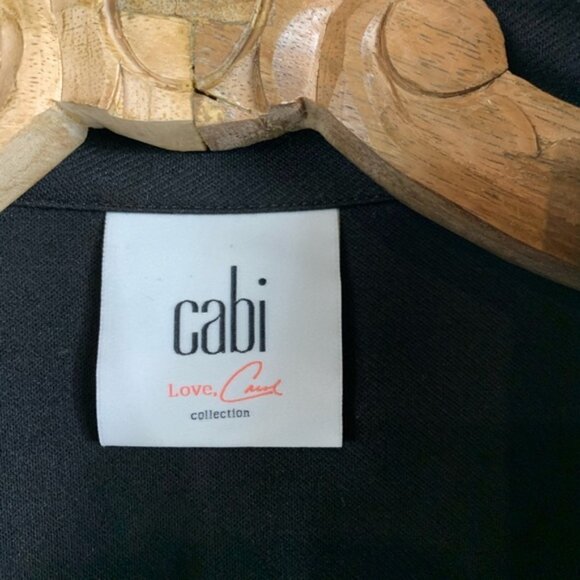 NWOT Cabi Black Convertible Coat Sz Medium - Picture 4 of 6